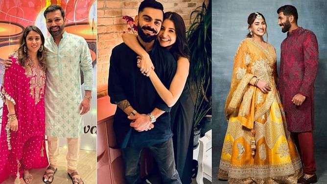 भारतीय क्रिकेट टीम की 5 सबसे रोमांटिक जोड़ी, खूबसूरती में बॉलीवुड कपल्स को भी देती है मात;देखें तस्वीरें