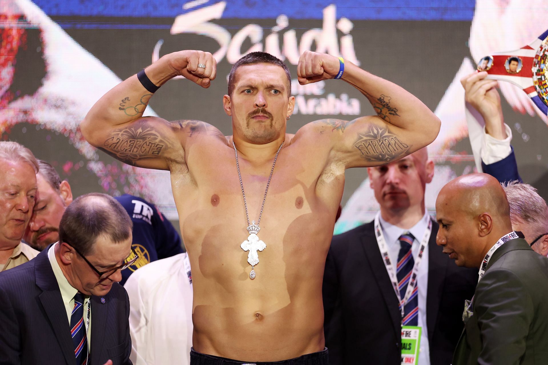 Tyson Fury v Oleksandr Usyk: Ring Of Fire - Official Weigh-In