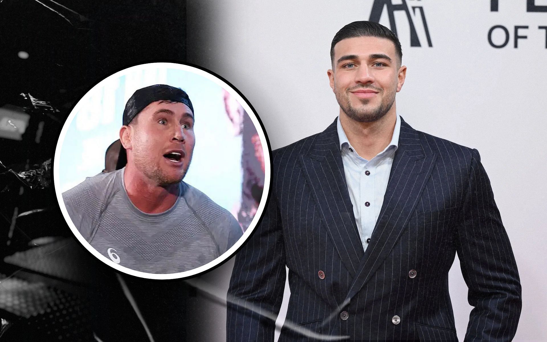 Darren Till (inset) takes dig at Tommy Fury (right) for pulling out of scheduled fight. [Images courtesy: Getty Images]