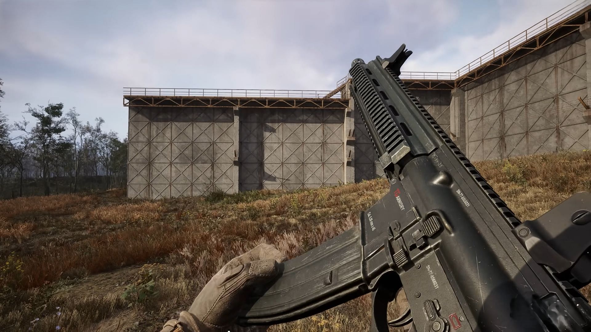 Overview of Unknown Stalker&#039;s AR-416 (Image via GSC Game World | Youtube@Weapons From Games)