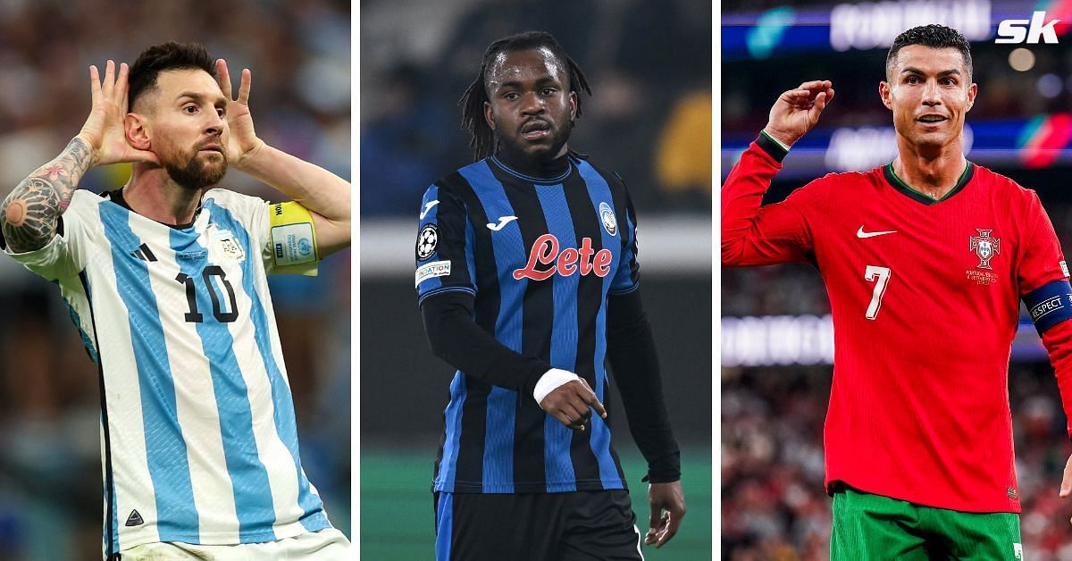Cristiano Ronaldo or Lionel Messi? Atalanta star Ademola Lookman makes choice in heated &lsquo;GOAT&rsquo; debate (Source: All images from Getty)