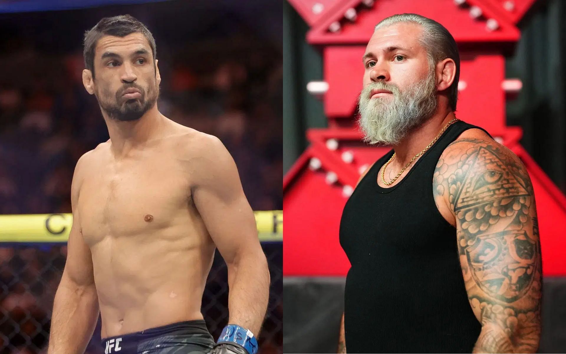 Gordon Ryan (right) takes aim at Kron Gracie (left) for PED criticism [Images courtesy: Getty Images]