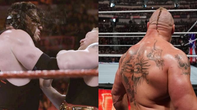Kane finally talks about Brock Lesnar & compares him to another WWE name; says no one should run into them in a "dark alley"