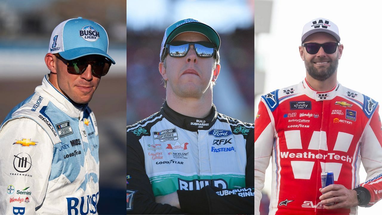 Ross Chastain, Brad Keselowski, and Shane van Gisbergen