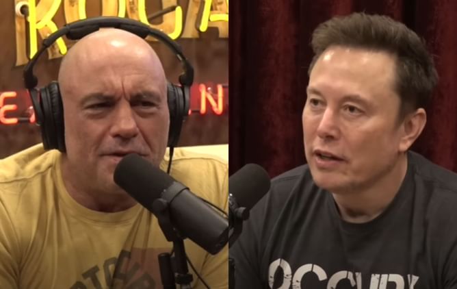 Joe Rogan gets brutally honest about how $350 billion worth SpaceX might be influencing Elon Musk's "oddly sly" attitude toward UAPs