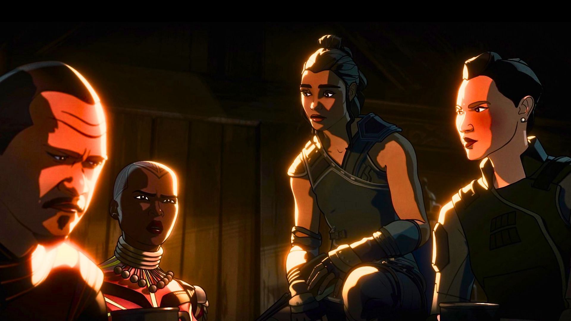 A still of the Alliance leaders from What If...? season 3 episode 5 (Image via Marvel Entertainment / YouTube)