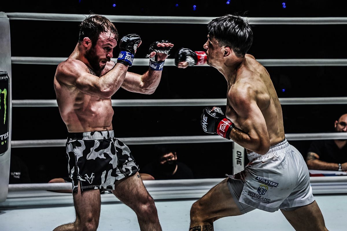 Jarred Brooks (left) and Reece McLaren (right). [Photo from ONE Championship]