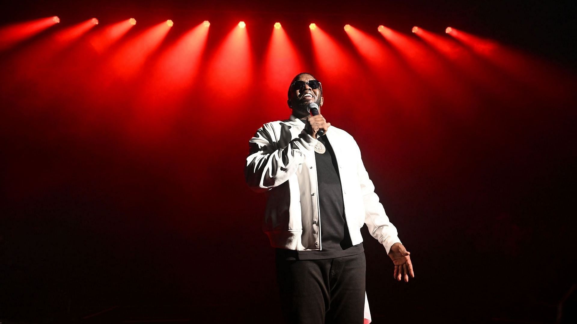  Diddy performs at O2 Shepherd