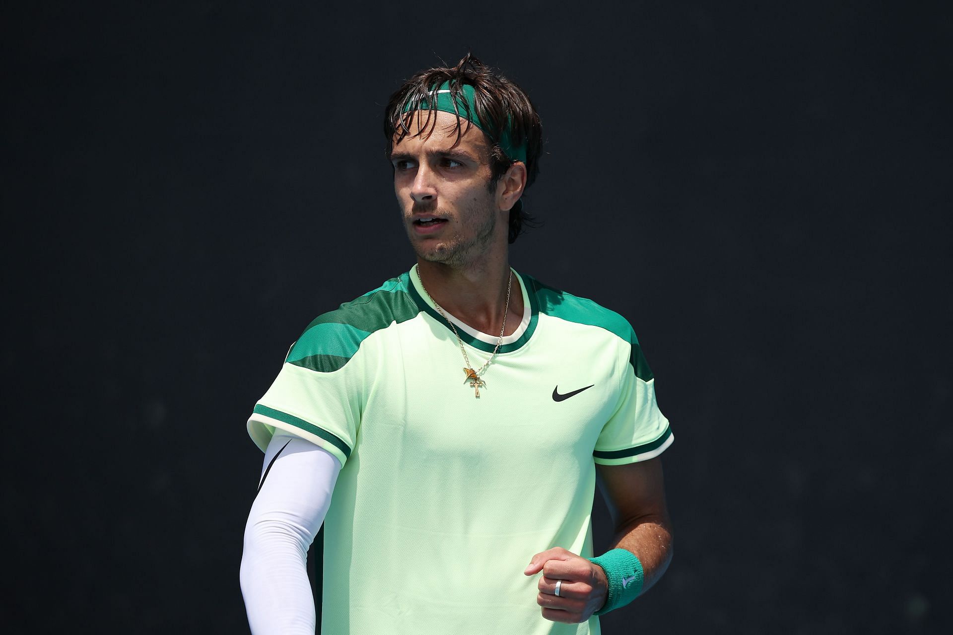 Lorenzo Musetti at the Australian Open 2024. (Photo: Getty)