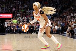 PHOTO: DiJonai Carrington embraces new look after ditching lashes for the first time in 7 years