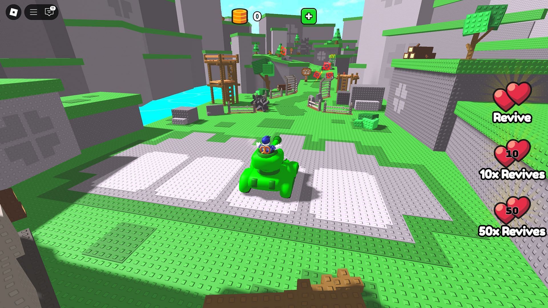 Starting a level (Image via Roblox)