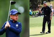 Will McGee (L) and <a href='https://www.sportskeeda.com/player/gary-player' target='_blank' rel='noopener noreferrer'>Gary Player</a> ( via Getty)