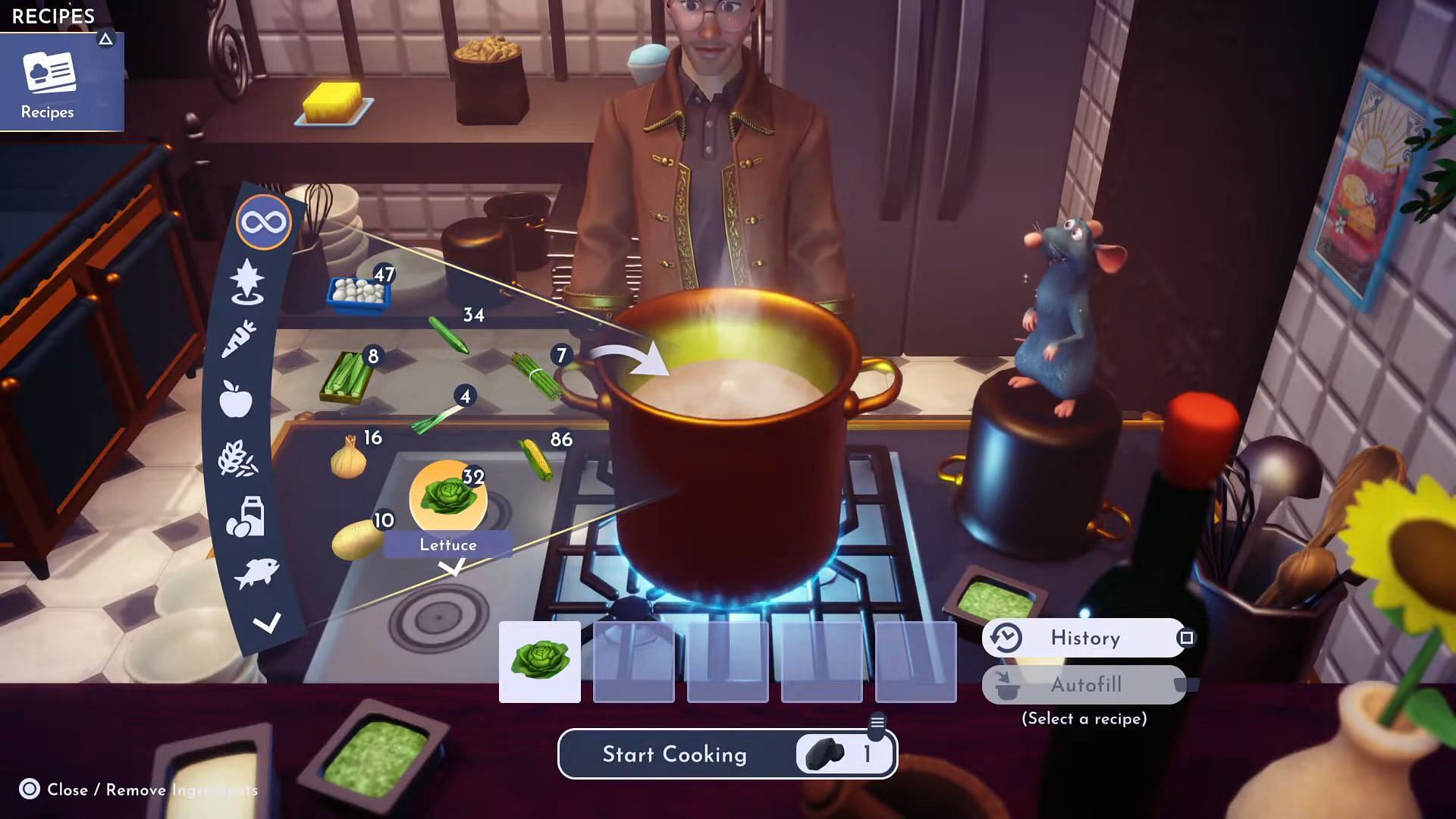 Take the ingredients to the kitchen (Image via Gameloft || YouTube/@Greymane Gaming)