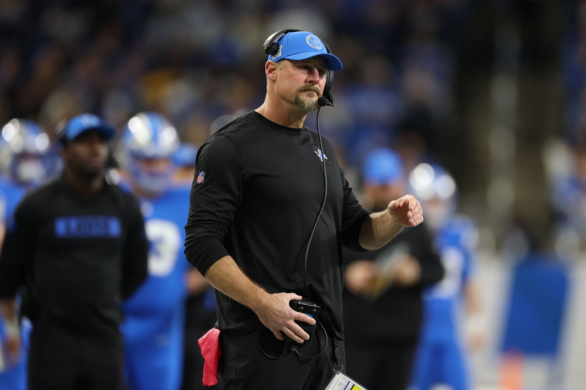 Dan Campbell during Green Bay Packers v Detroit Lions - Source: Getty