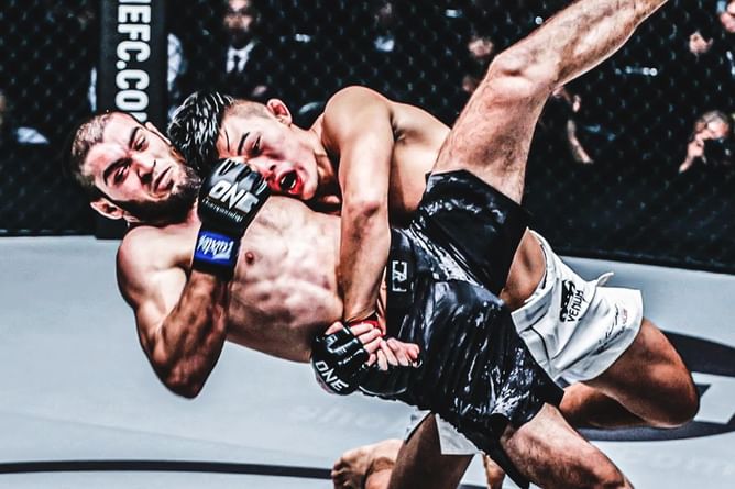 "Definitely a talented wrestler too" - Christian Lee admits Dagi Arslanaliev's Dagestani wrestling was not easy to overcome