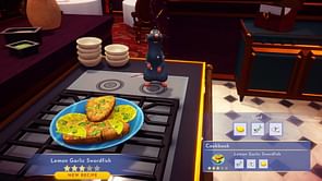 How to make Lemon Garlic Swordfish in Disney Dreamlight Valley