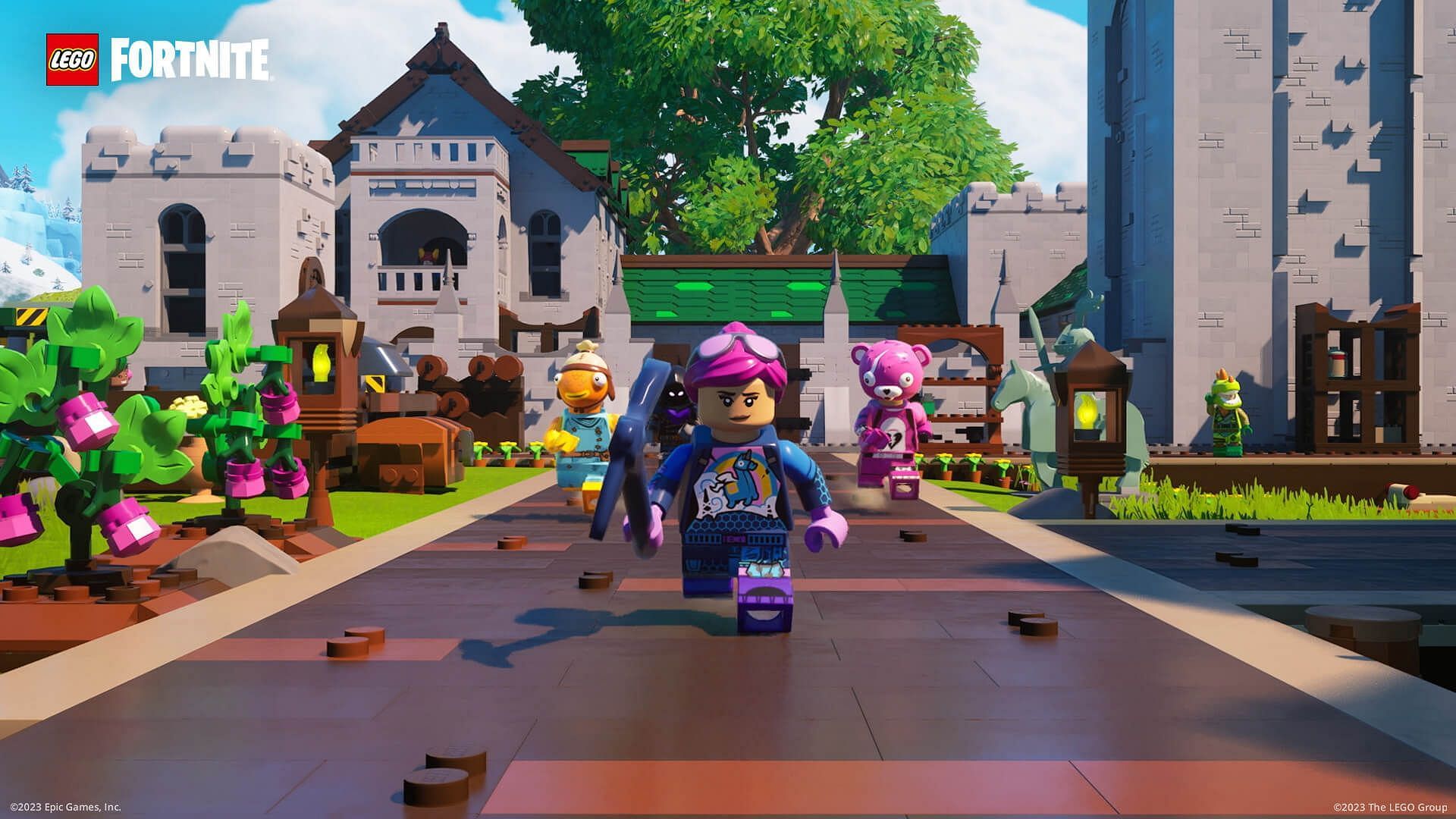 Use the Fortnite XP glitch in LEGO to level up fast (Image via Epic Games)