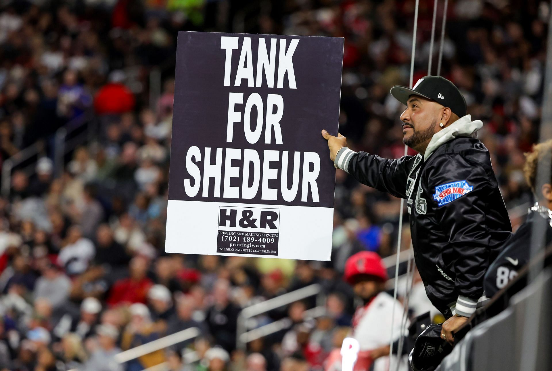 NFL fan in Las Vegas - Source: Getty