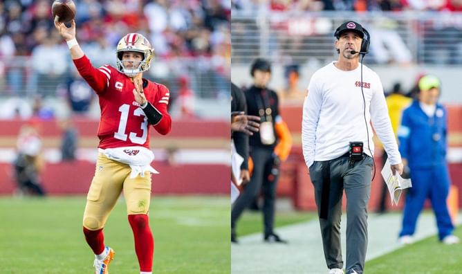 Kyle Shanahan makes feelings known on Brock Purdy's poor QB play in bad weather narrative
