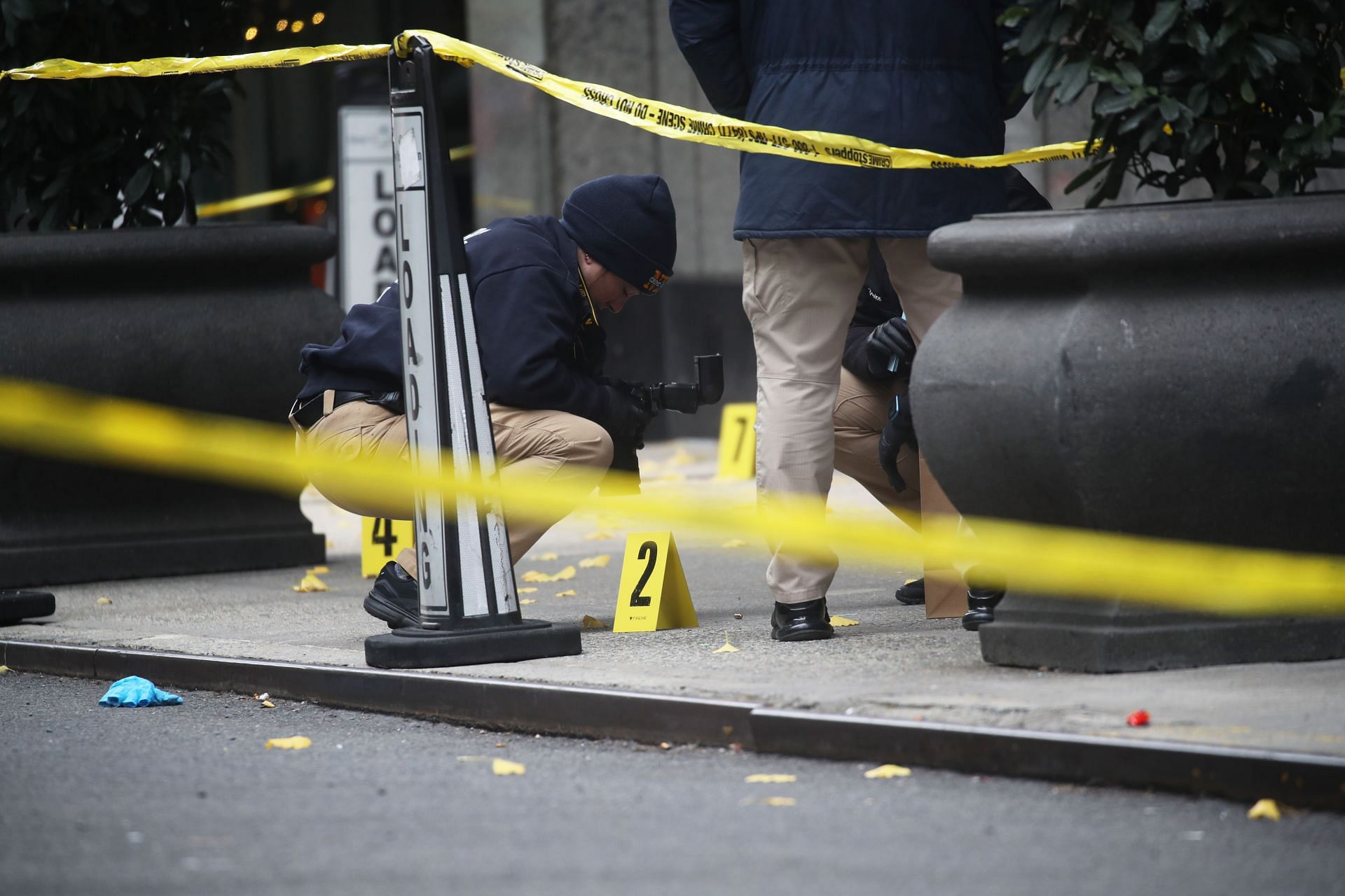 United Healthcare CEO Brian Thompson Fatally Shot In Midtown Manhattan - Source: Getty