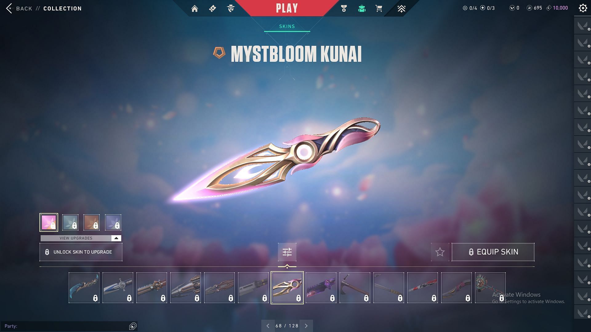 The Mystbloom Kunai (Image via Riot Games)