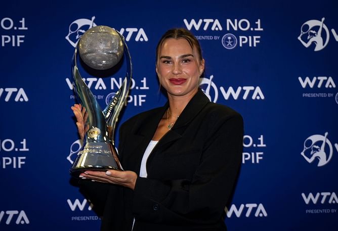 Aryna Sabalenka shares the love with her team as they return for off-season training, teases hitting partner for looking like a '15 year old'