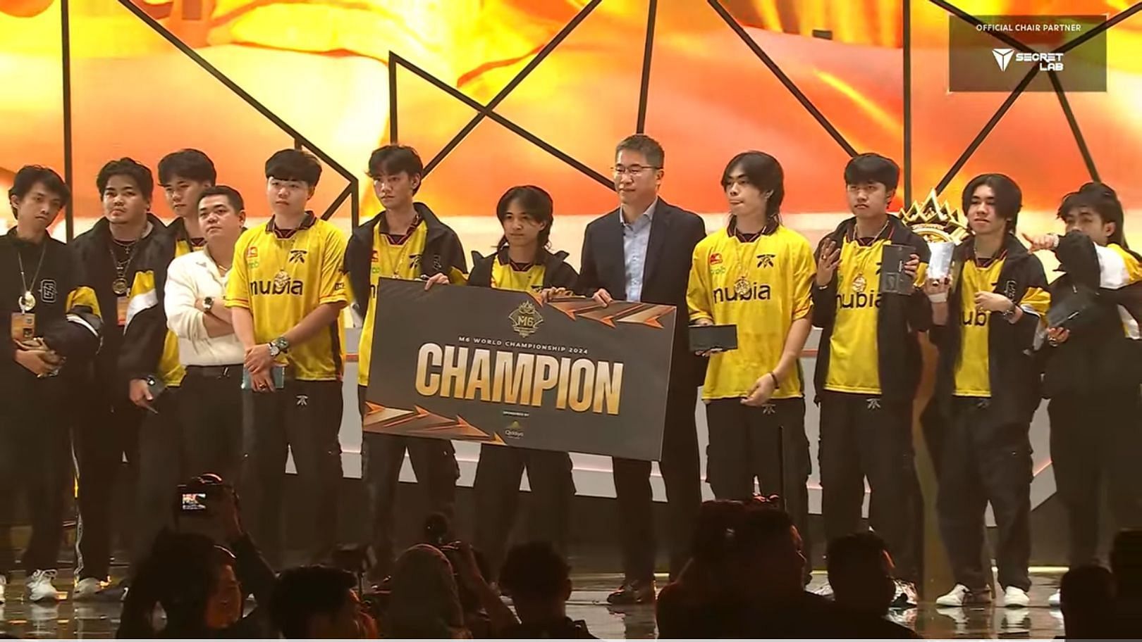 Fnatic ONIC wins MLBB M6 World Championship (Image via YouTube/MLBB Esports)