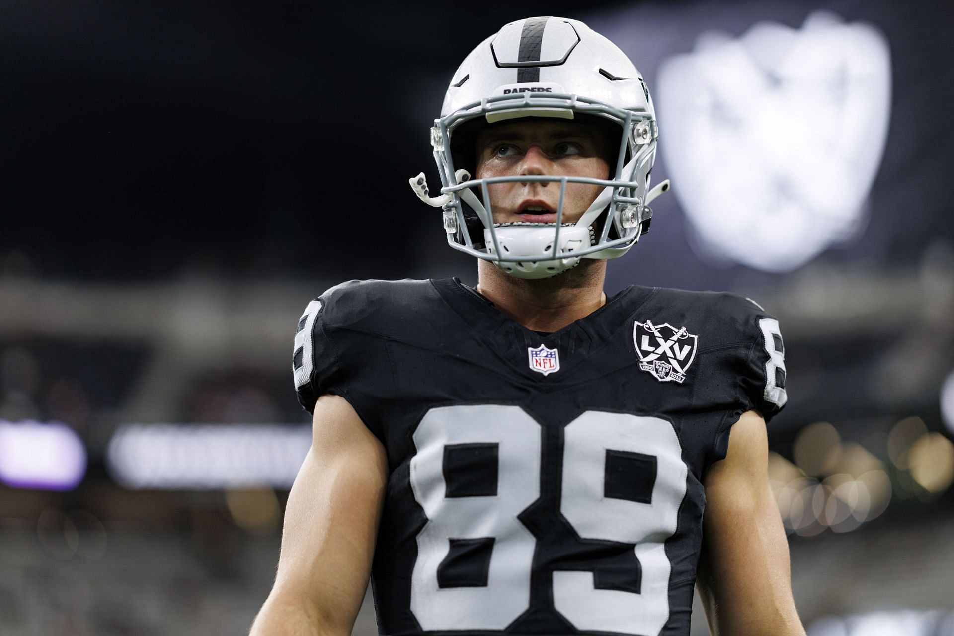 Brock Bowers at Jacksonville Jaguars v Las Vegas Raiders - Source: Getty