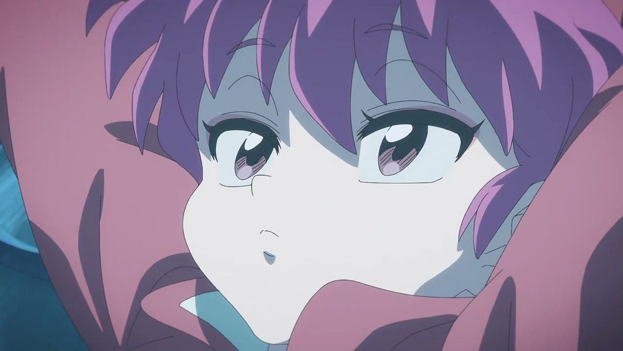 Female Ranma as seen in the last scene of the season (Image via MAPPA)