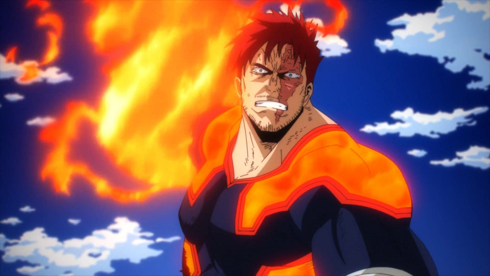 Endeavor is one of My Hero Academia