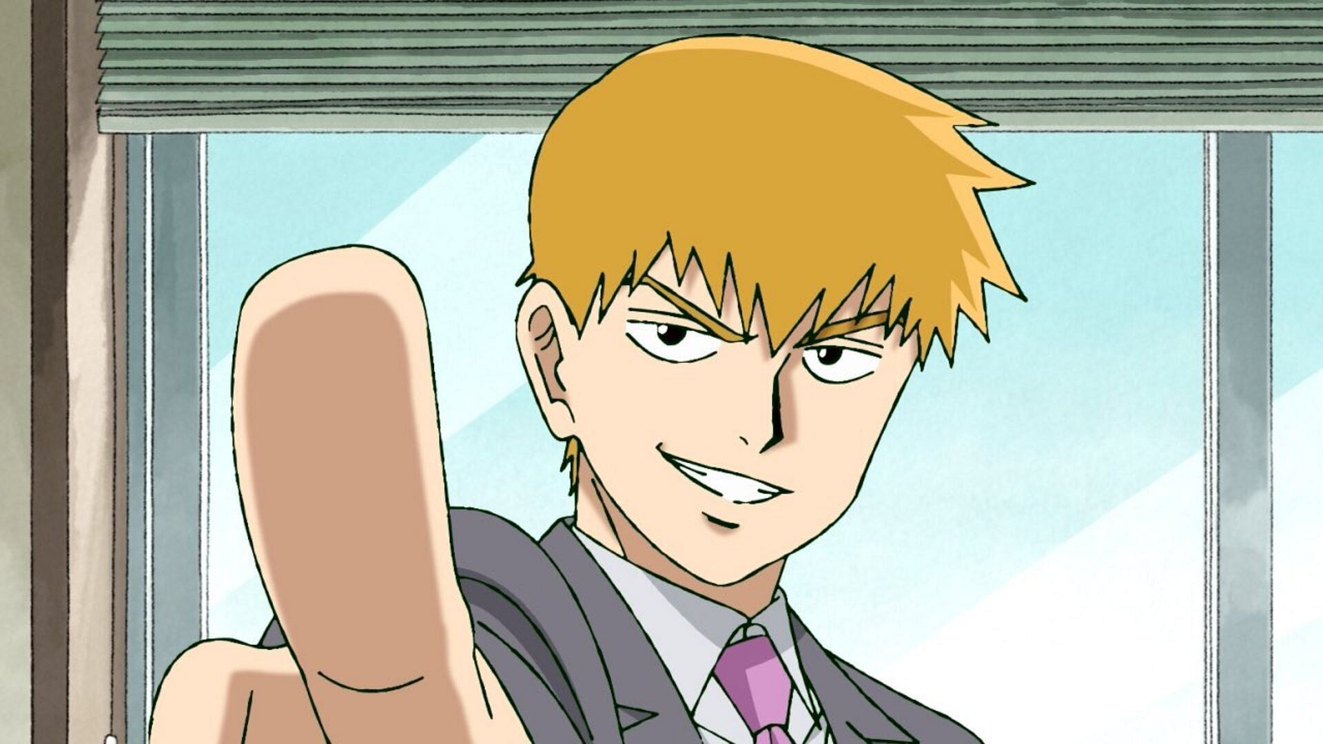 Arataka Reigen as seen in Mob Psycho 100 (Image via Bones)