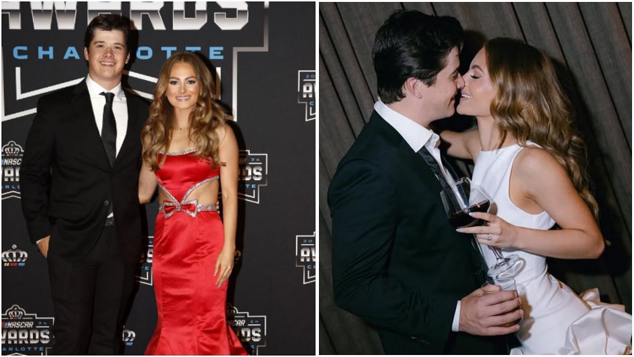 Jenna Petty reveals wedding plans and date with Harrison Burton. ( Source - Getty &amp; Instagram/@jennapetty_ )