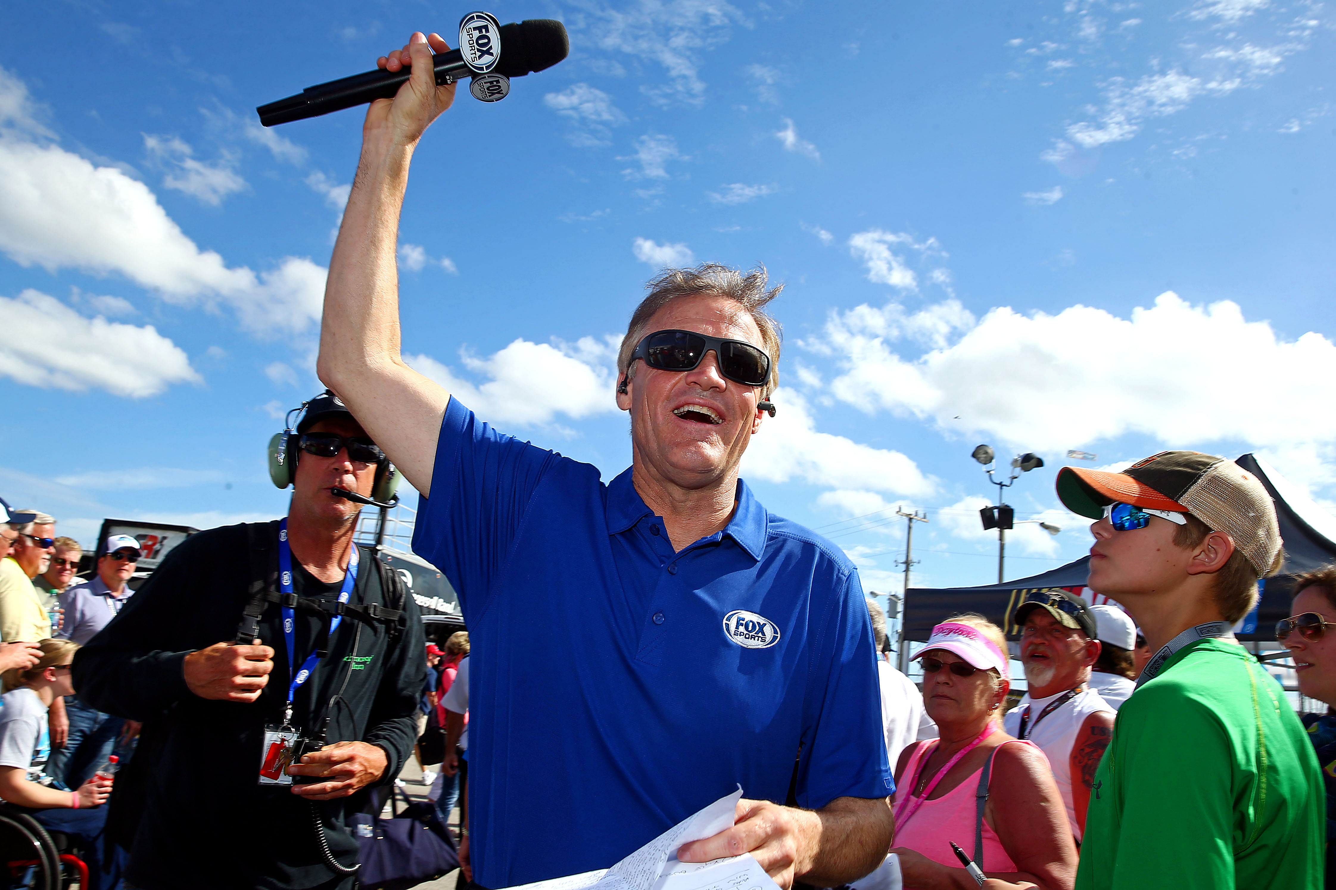 Kenny Wallace before the Daytona 500 at Daytona International Speedway - Source: Imagn