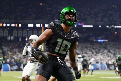 Kenyon Sadiq - 2024 Big Ten Football Championship - Penn State v Oregon - Source: Getty