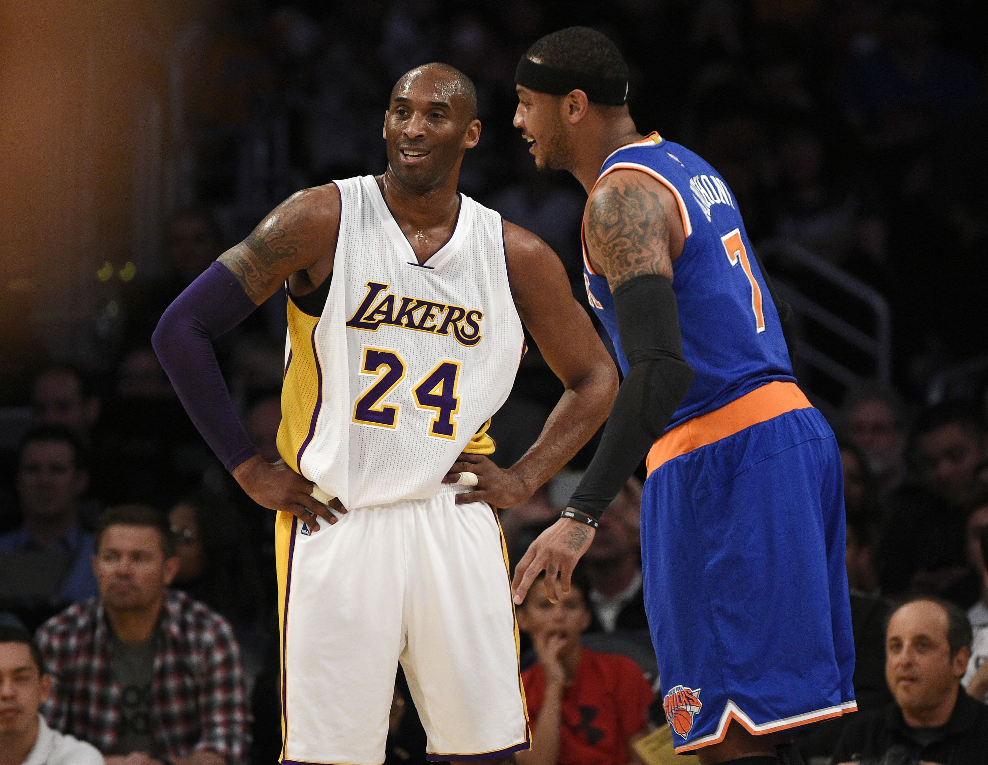 NBA: New York Knicks at Los Angeles Lakers - Source: Imagn