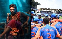 [In Pictures] Fans point out hilarious lookalikes of Indian cricketers in Pushpa 2