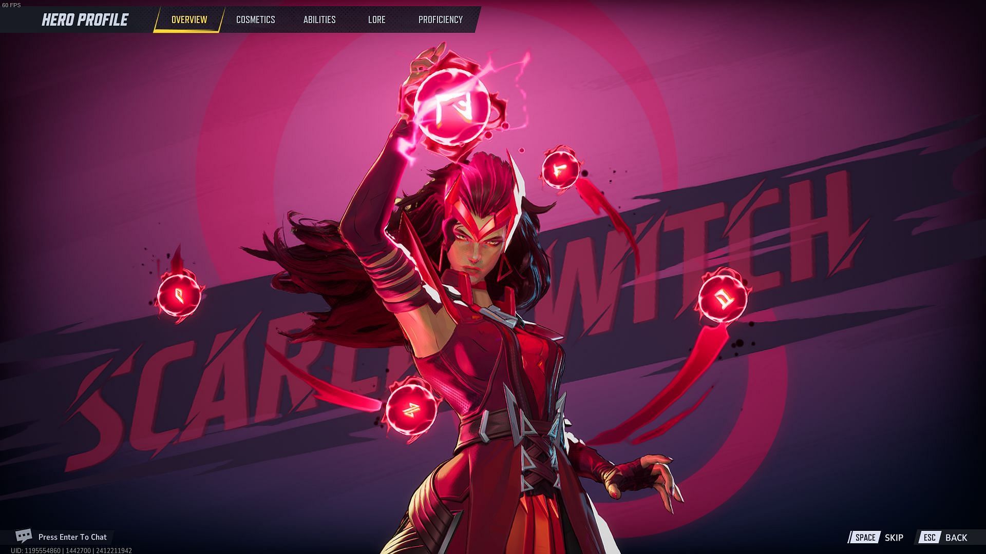 Scarlet Witch in Marvel Rivals (Image via NetEase Games)