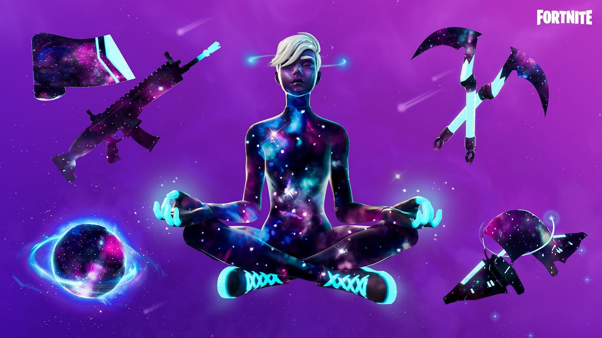 Galaxy Scout Skin is now in Fortnite (Image via Epic Games)