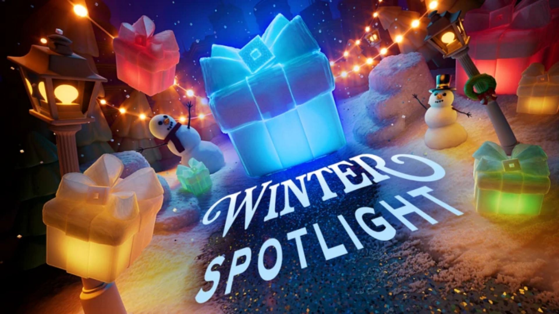 Official cover art for Winter Spotlight (Image via Roblox)