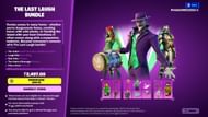 The price of The Last Laugh Bundle will vary regionally (Image via Epic Games)