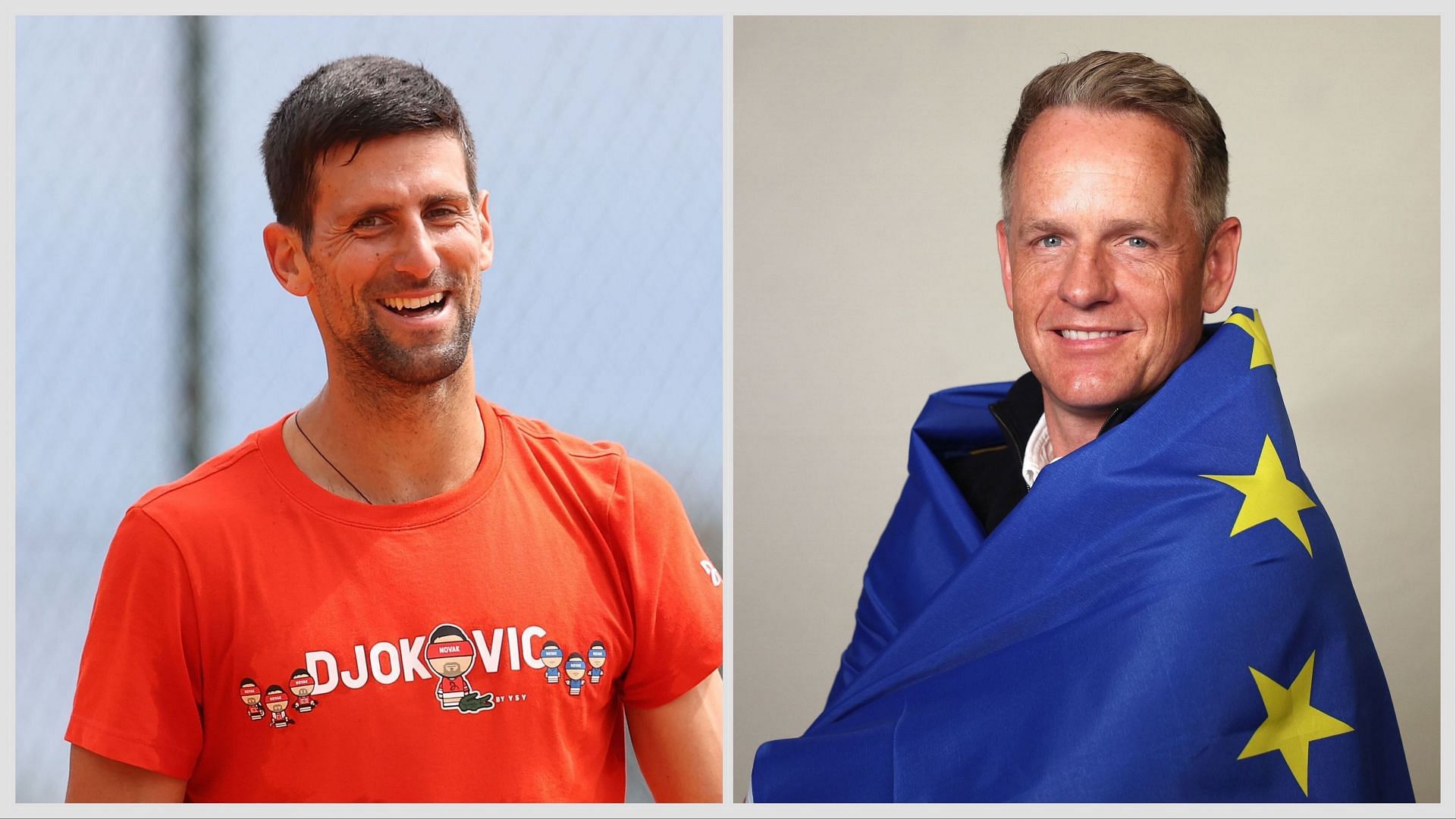 Novak Djokovic and Luke Donald - Source: getty