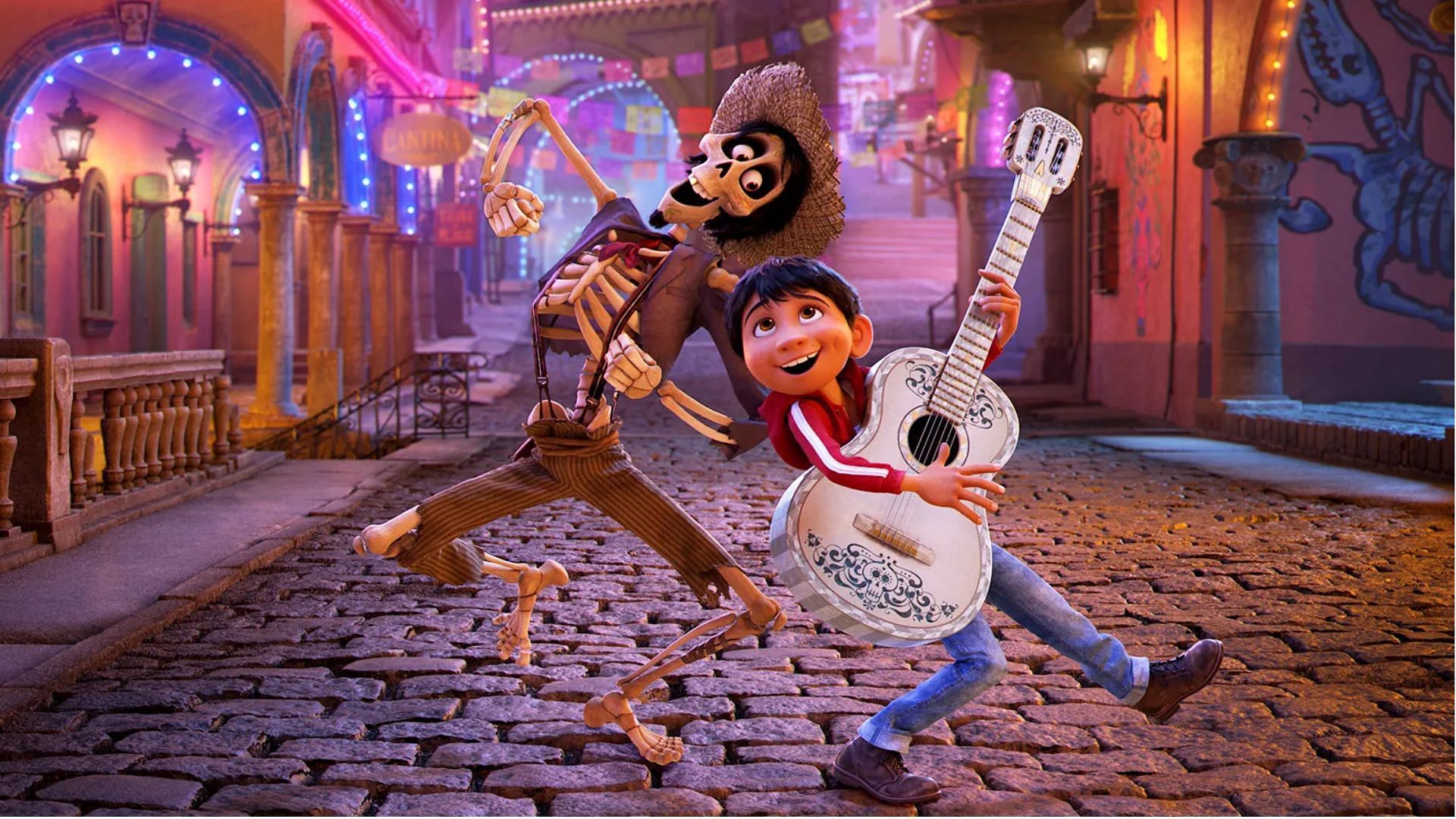 Still from Coco (Image via Disney+)