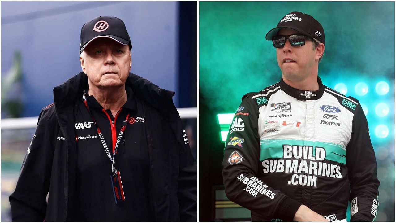 In Picture: Gene Haas of Haas Factory Team (L) and Brad Keselowski of Roush Fenway Keselowski Racing (R). Credit: Getty (L) and Imagn (R)