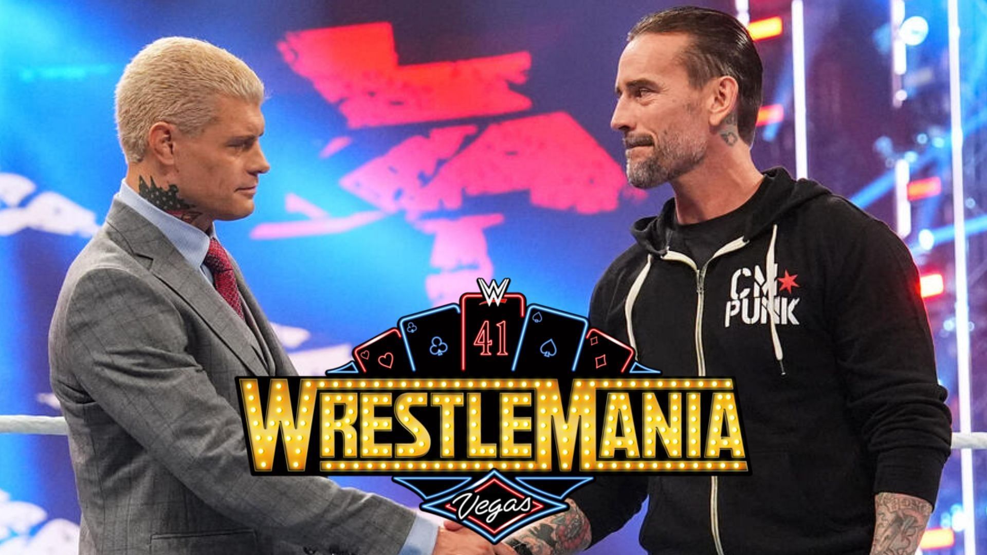CM Punk and Cody Rhodes met on RAW, Jan. 22, 2024 [Photo credit: WWE.com]
