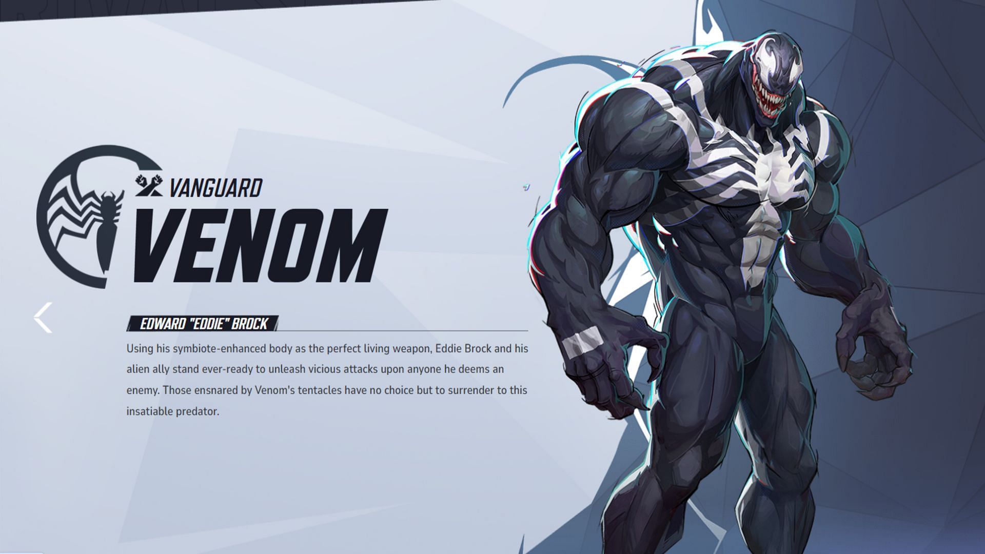 Venom aka Eddie Brock (Image via NetEase Games)