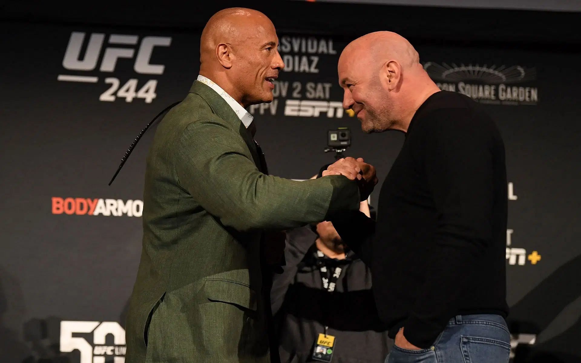 When Dana White predicted Dwayne Johnson&rsquo;s MMA biopic could win an Oscar.