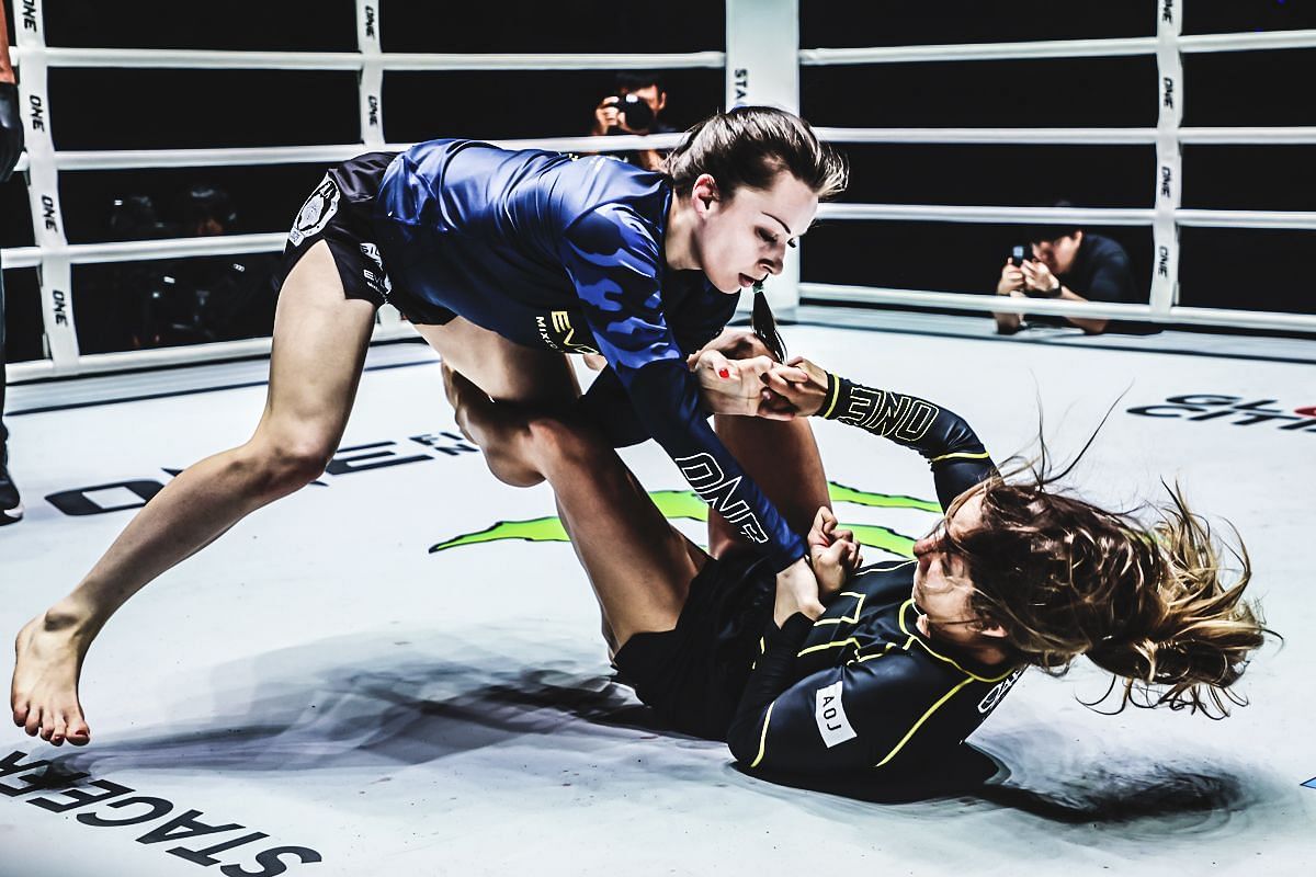 Mayssa Bastos and Danielle Kelly - Photo by ONE Championship