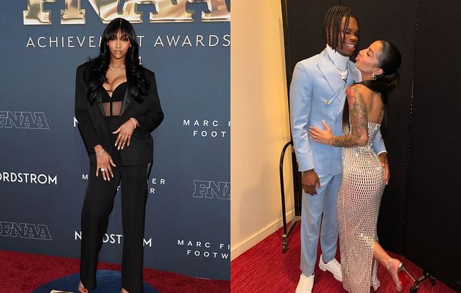 "Leave that girl alone" - Angel Reese stands up for Travis Hunter's fiancee after she faces criticism post Heisman night