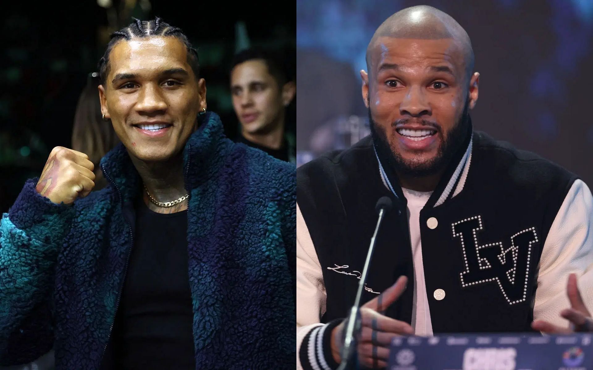 Chris Eubank Jr. (right) says Conor Benn (left) doesn