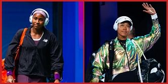From Coco Gauff's cozy fall streetwear to Naomi Osaka's striking red mini dress: Top 5 looks of the week